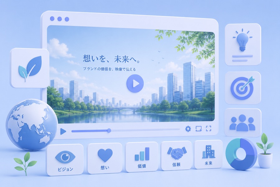 ブランド・コンセプト動画制作のイメージ